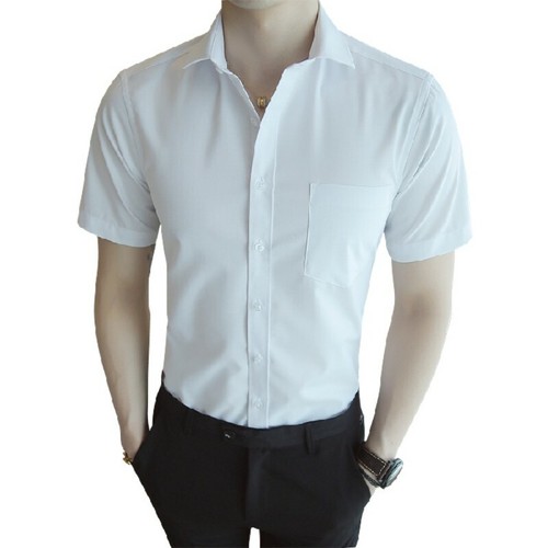 slim fit business casual shirts